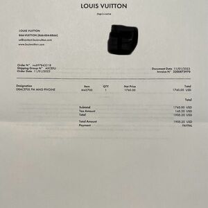 LV Graceful PM MNG PIVOINE Handbag